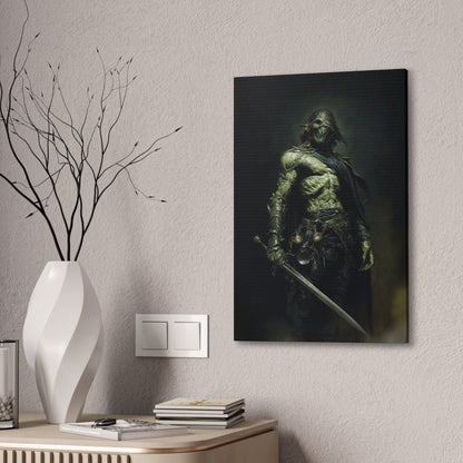 "Dark Elf (The Damned)" Canvas Stretched, 0.75" - Print