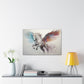 "Aqua Fire Pegasus"  Canvas Stretched, 0.75" - Print