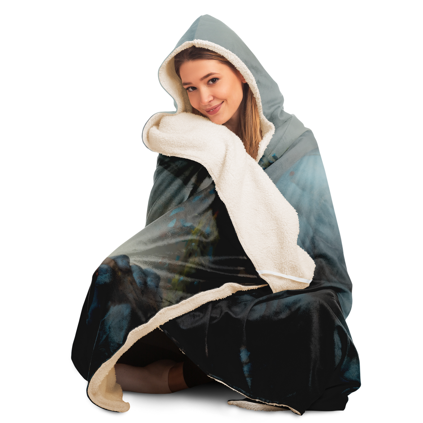 Lost And Found Hooded Blanket