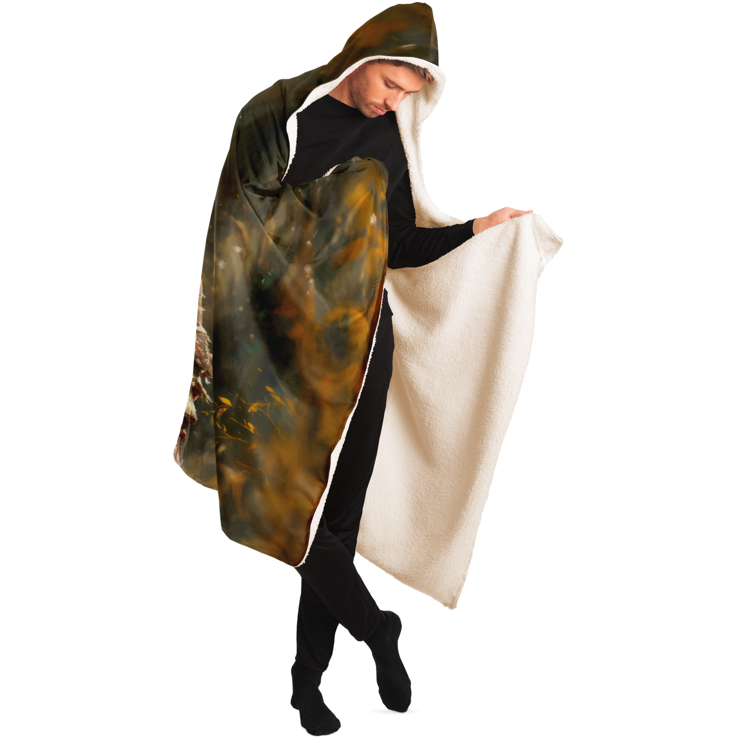 Direbond Trackers Hooded Blanket