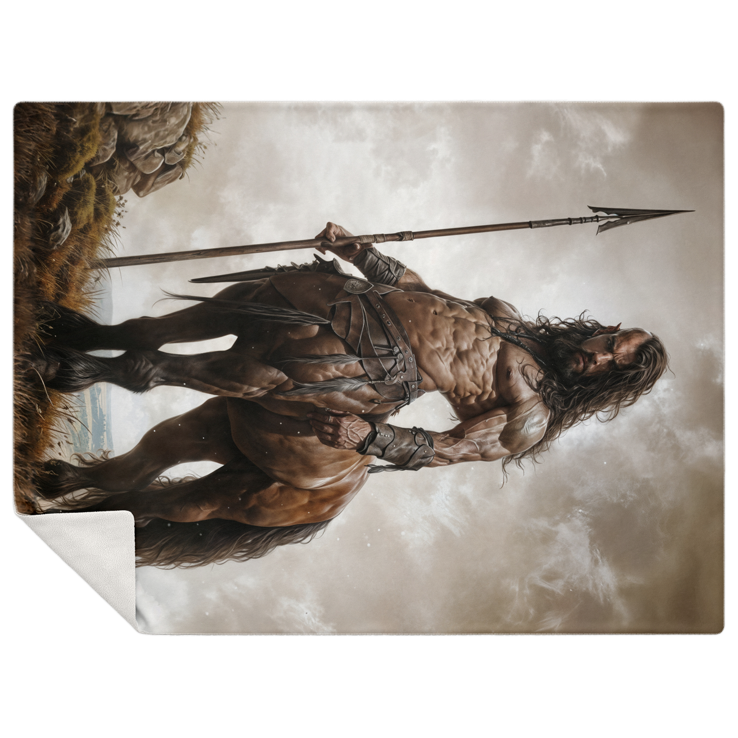 Centaur Spearman Premium Microfleece Blanket