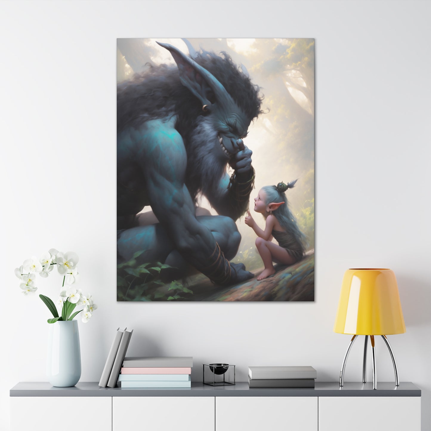 "Tall Tales" Canvas Stretched, 0.75" - Print