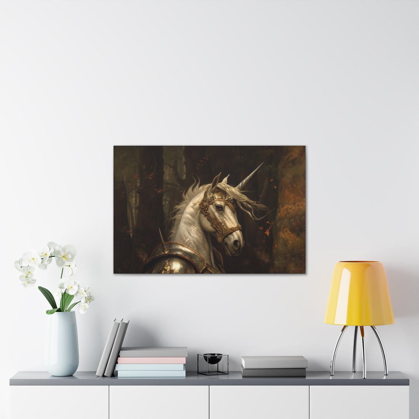 "Sir Hornblade Sentinal"  Canvas Stretched, 0.75" - Print