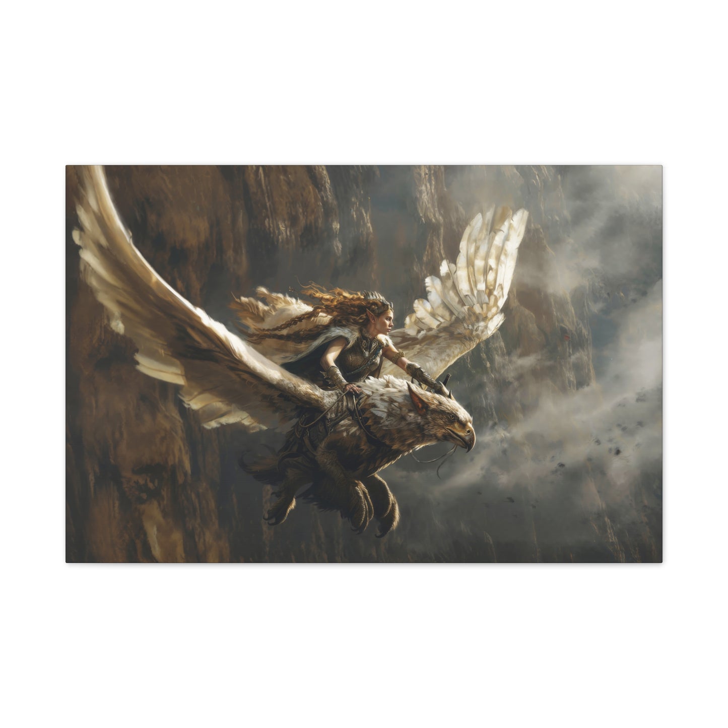 "Griffinborne Emissary"  Canvas Stretched, 0.75" - Print