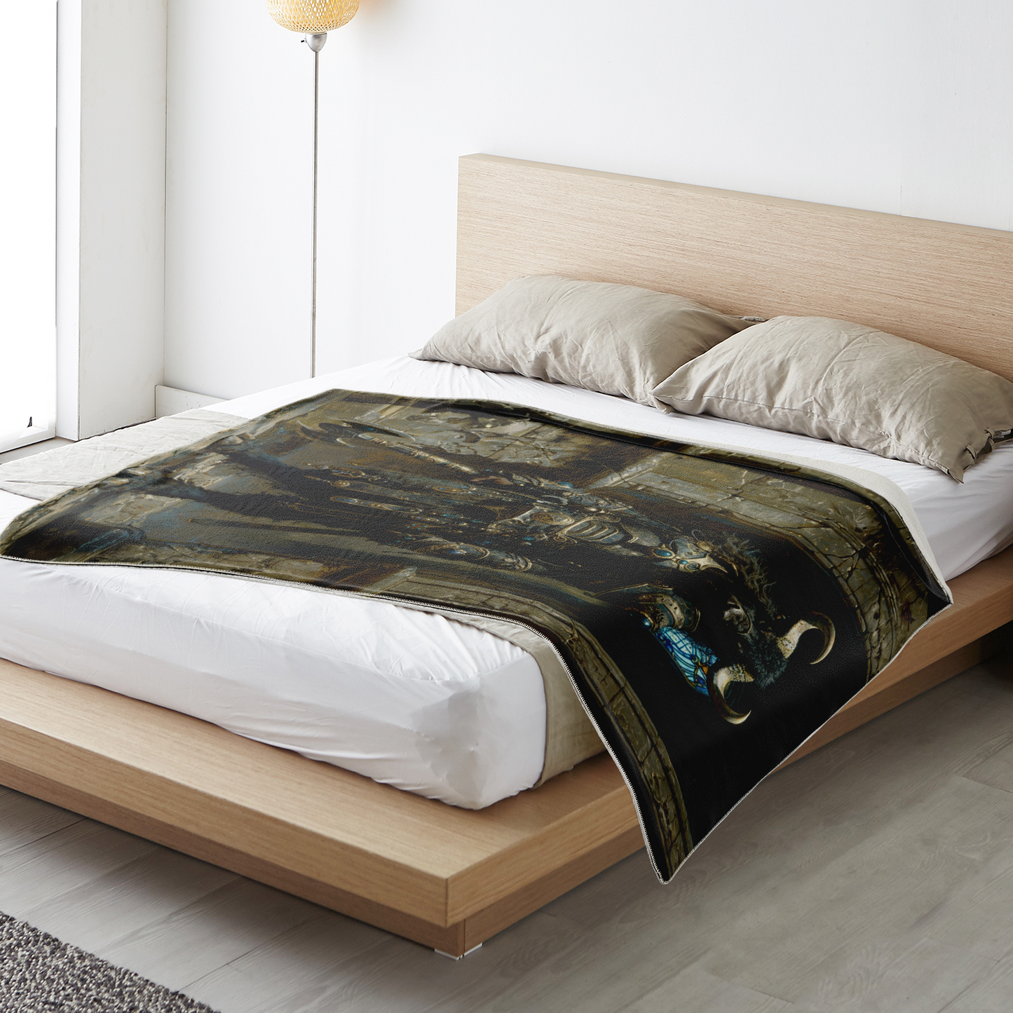 Minotaur Centurion Premium Microfleece Blanket