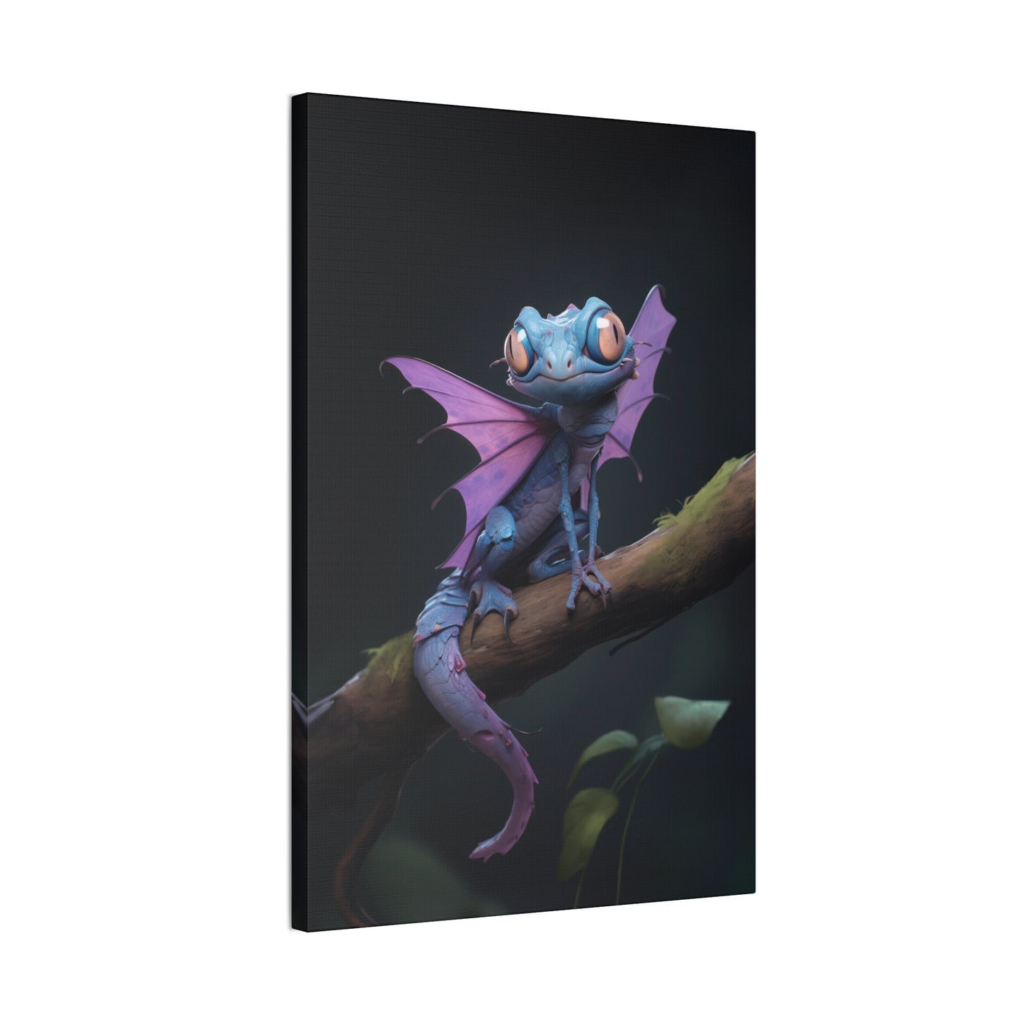 "Pixie Dragonfly" Canvas Stretched, 0.75" - Print