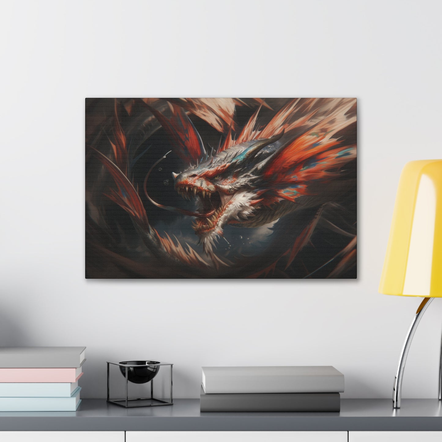 "NetherBeast"  Canvas Stretched, 0.75" - Print