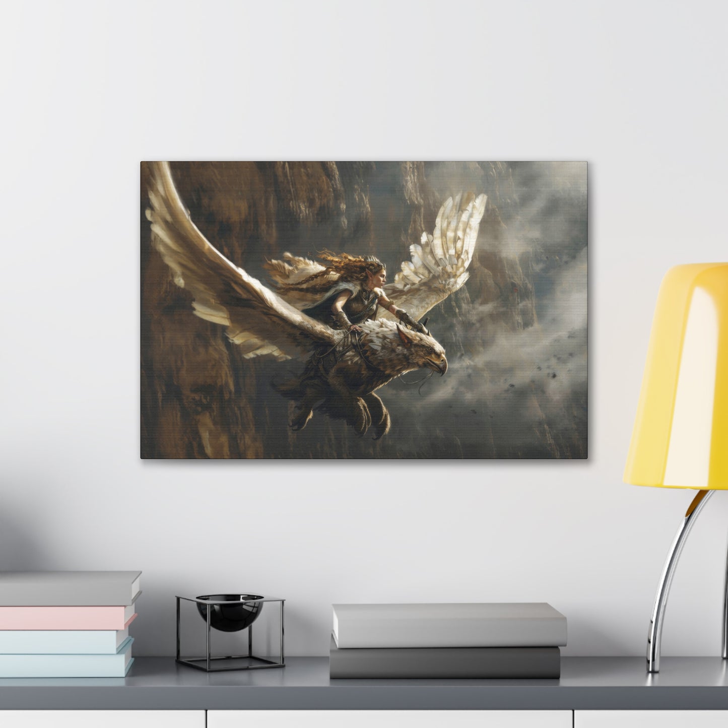 "Griffinborne Emissary"  Canvas Stretched, 0.75" - Print