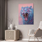 "Demon Tiger" Canvas Stretched, 0.75" - Print