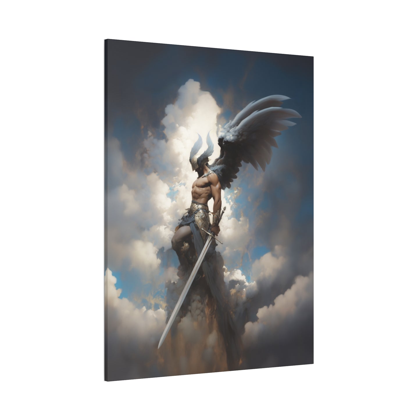 "Celestial Judge" Canvas Stretched, 0.75" - Print