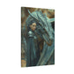 "Dragon Warrior" Canvas Stretched, 0.75" - Print