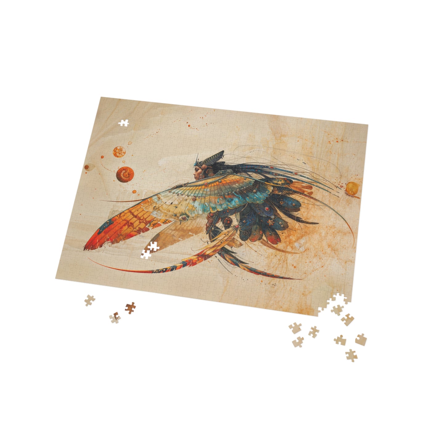 "Feather Fae Divebomb" Puzzle (500, 1000-Piece)