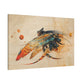 "Feather Fae Divebomb"  Canvas Stretched, 0.75" - Print