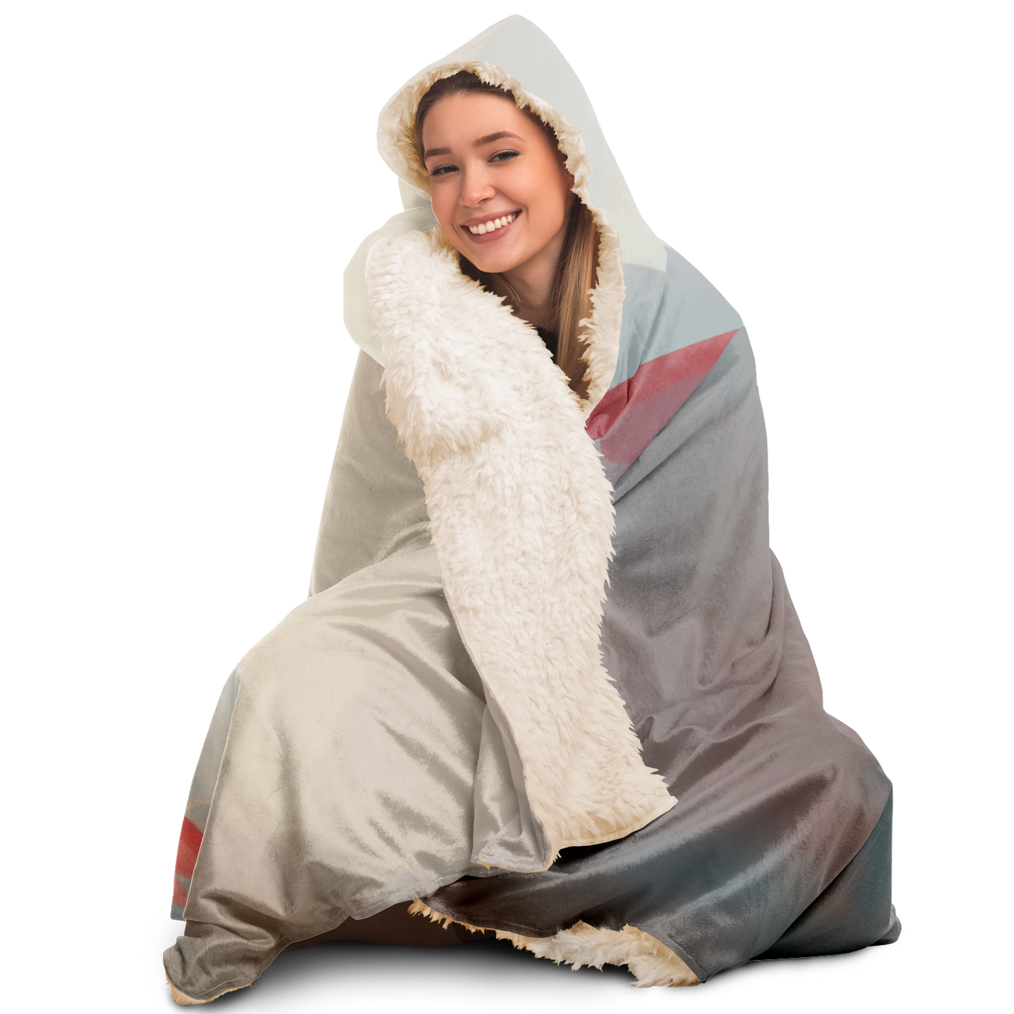 Misty Mountain Fae Hooded Blanket