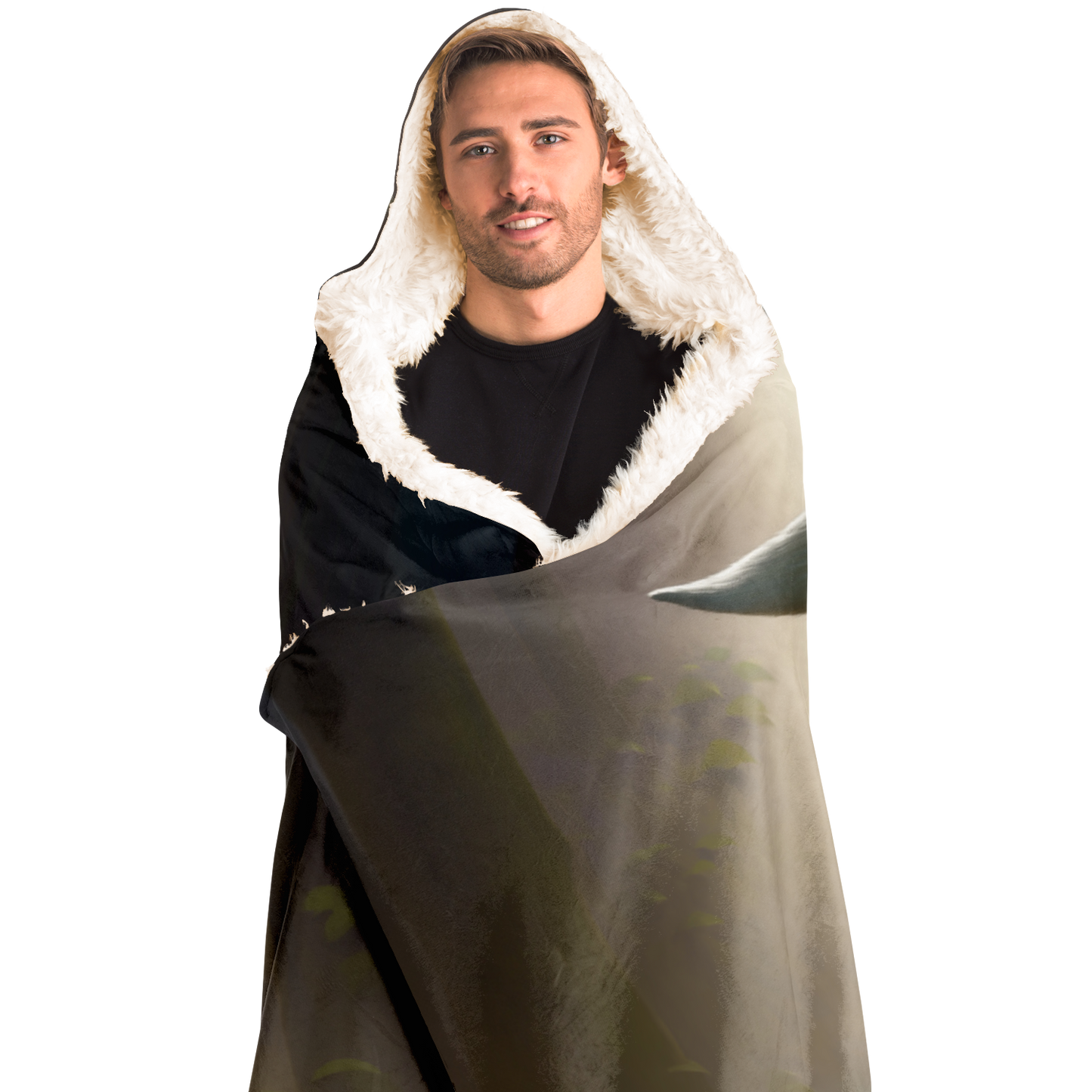 Forest Elders And Fairytales Hooded Blanket