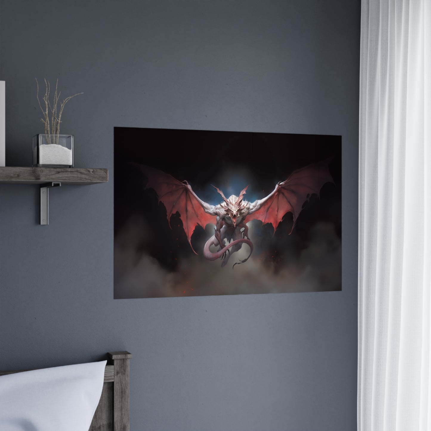 "Winged Nightmare" Poster - Print