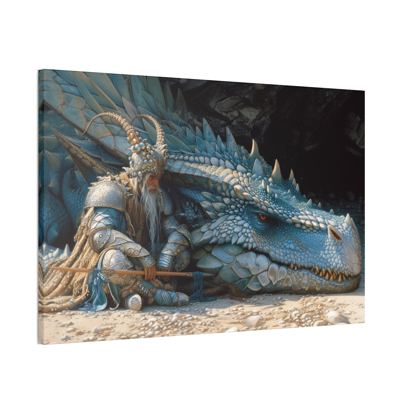 "Dragons Rest"  Canvas Stretched, 0.75" - Print