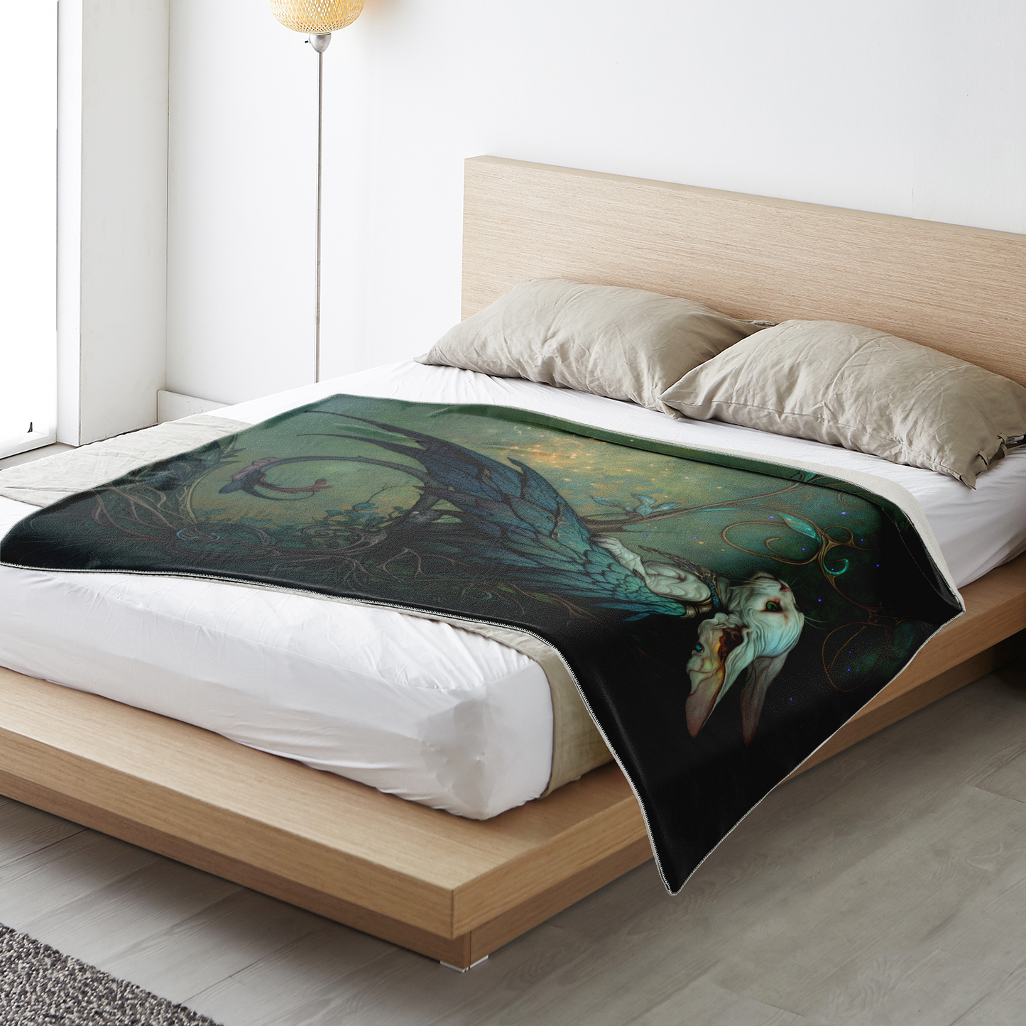 Dreamweaver’s Familiar Premium Microfleece Blanket