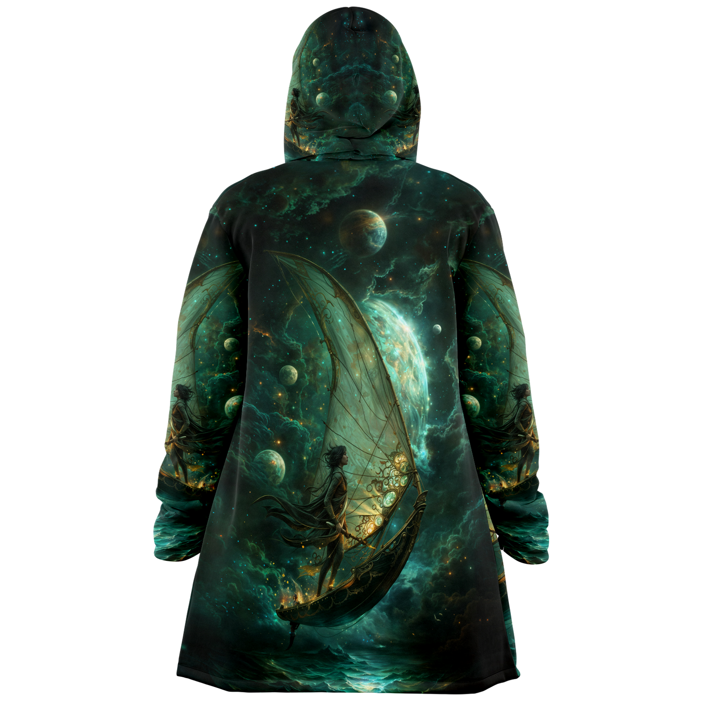 Astral Navigator Microfleece Cloak