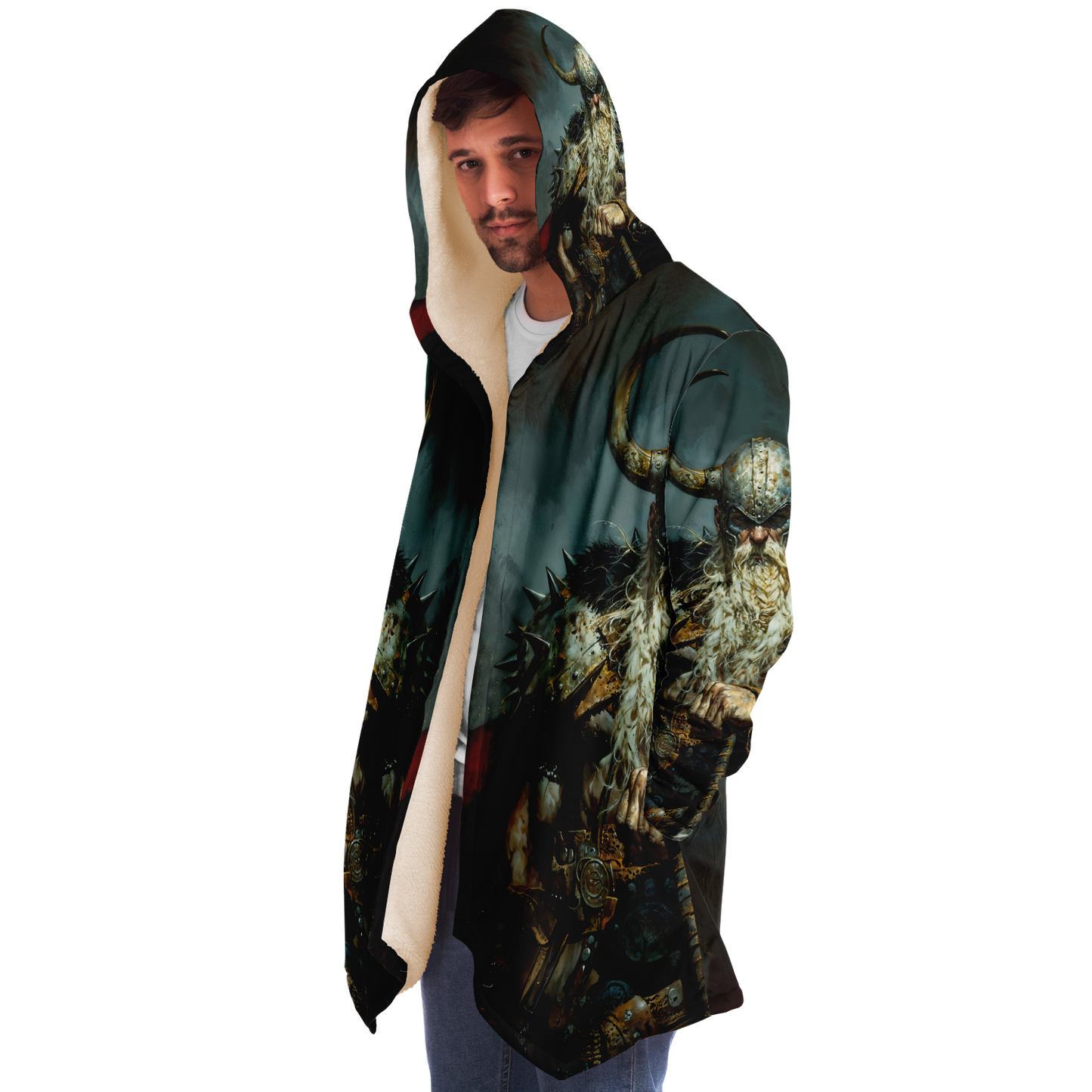 Battleworn Berserker  Microfleece Cloak