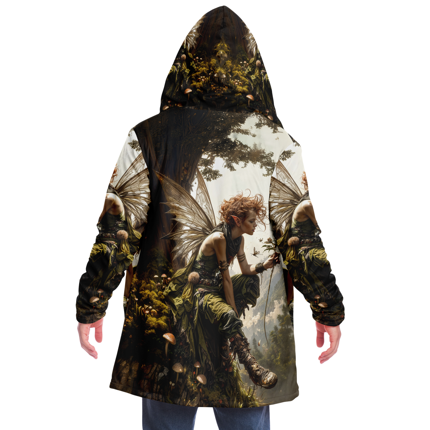 The Woodland Muse Microfleece Cloak