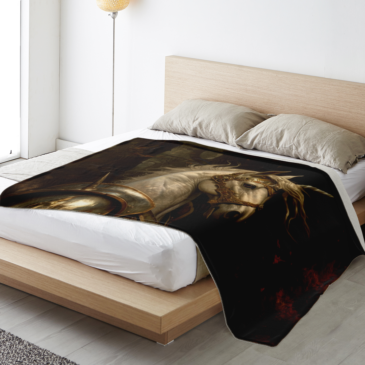 Sir Hornblade Sentinal Premium Microfleece Blanket