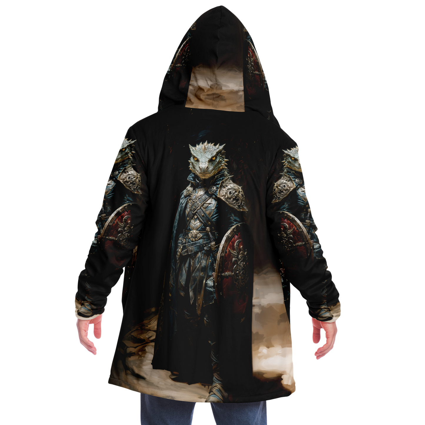 Captain Of The Crooked Vanguard Microfleece Cloak