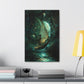 "Astral Navigator" Canvas Stretched, 0.75" - Print