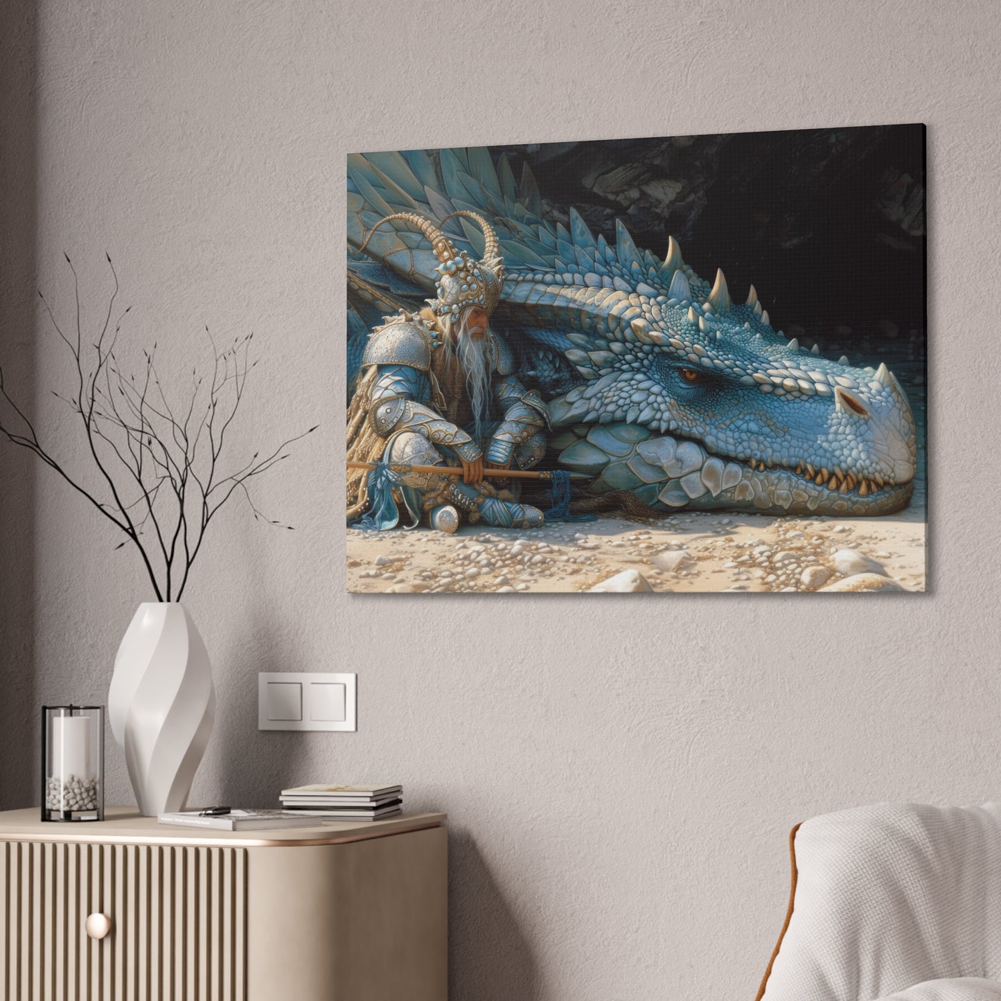 "Dragons Rest"  Canvas Stretched, 0.75" - Print