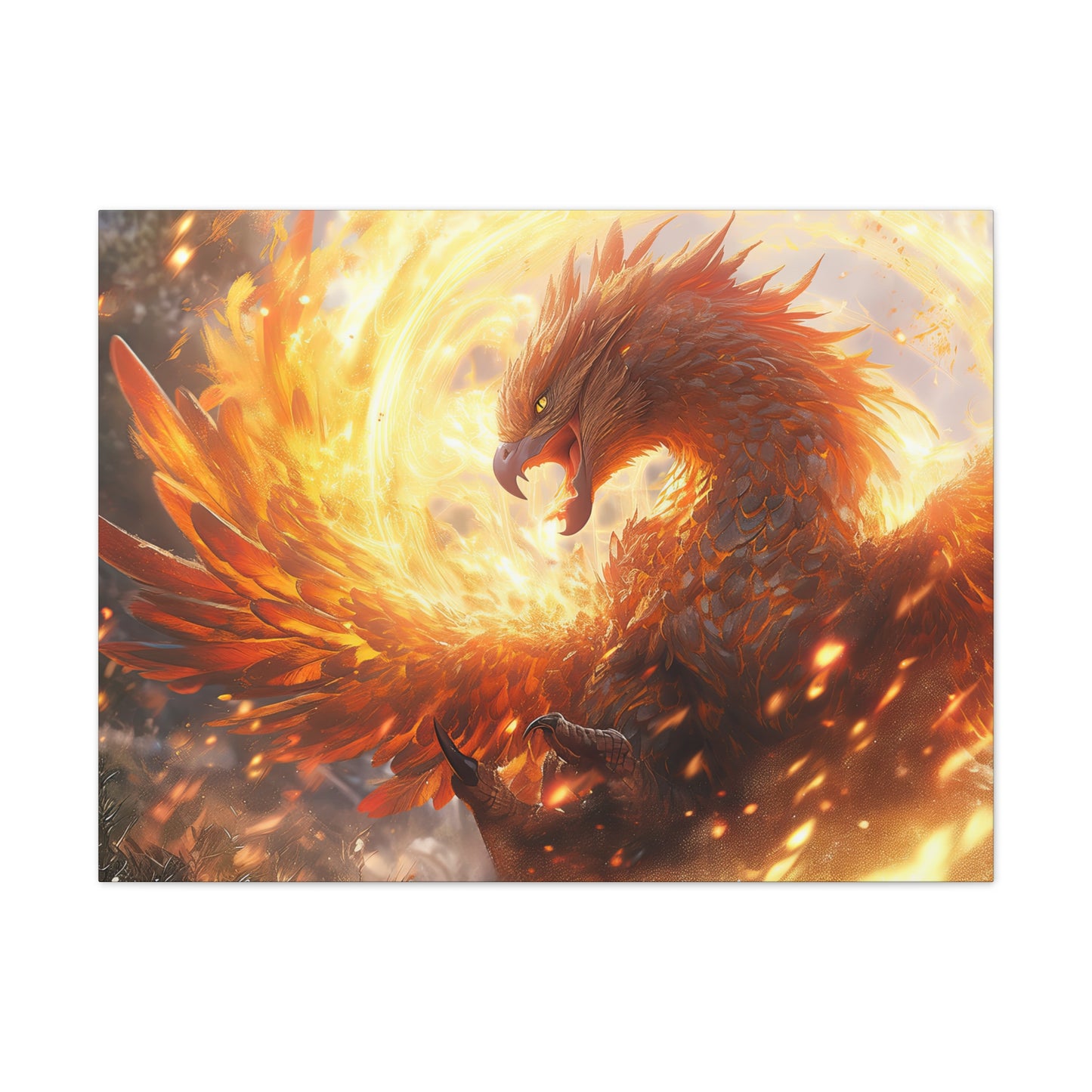 "Phoenix Furnace"  Canvas Stretched, 0.75" - Print