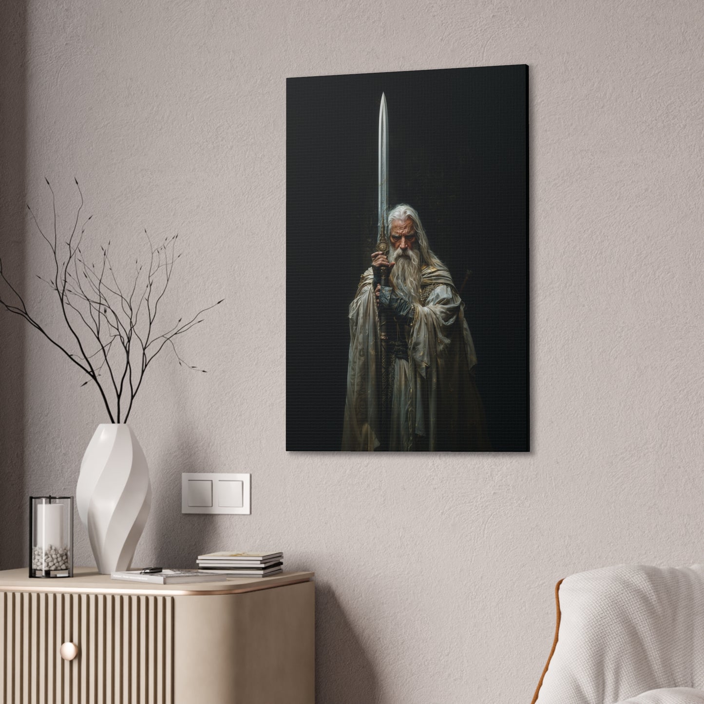 "Legend Of The Dragonlance" Canvas Stretched, 0.75" - Print