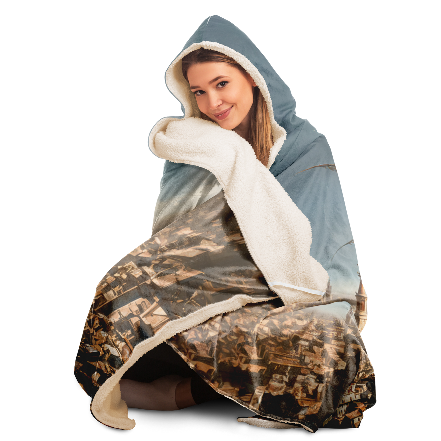 Time Out Hooded Blanket