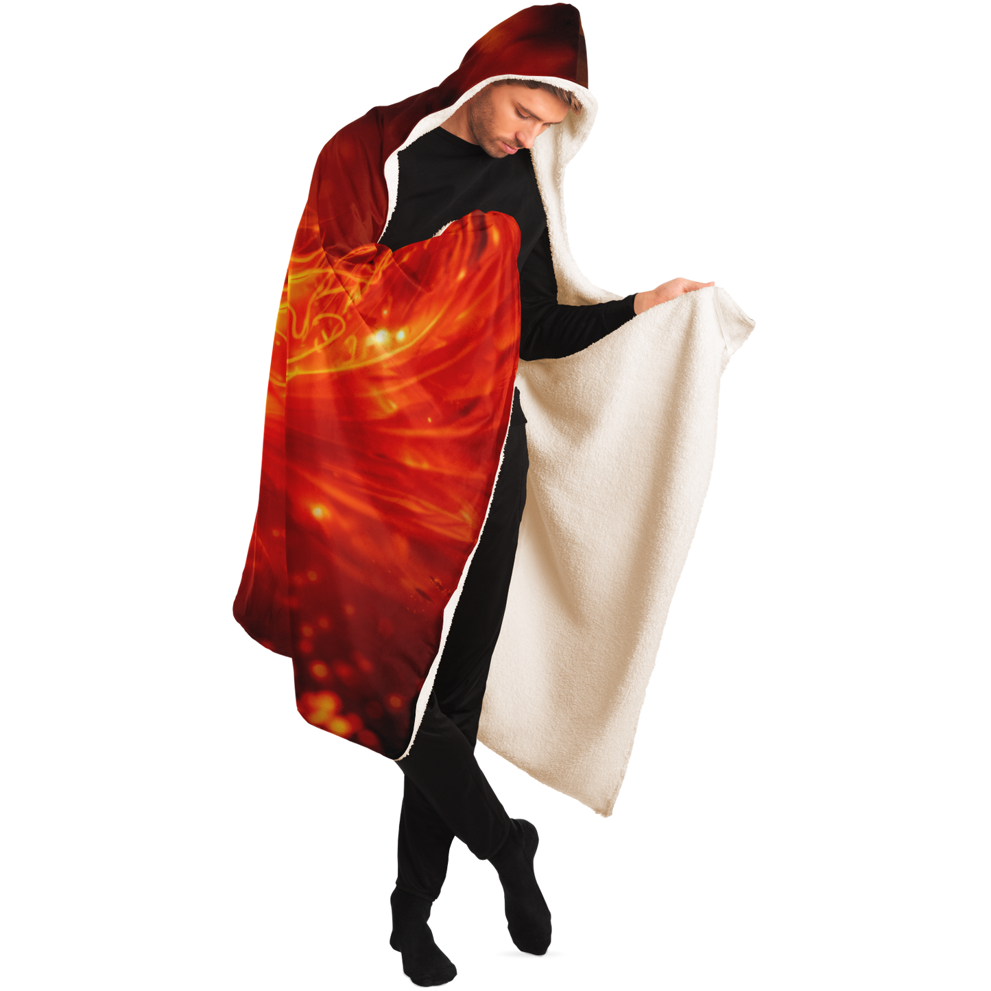 Blazing Grace Phoenix Hooded Blanket