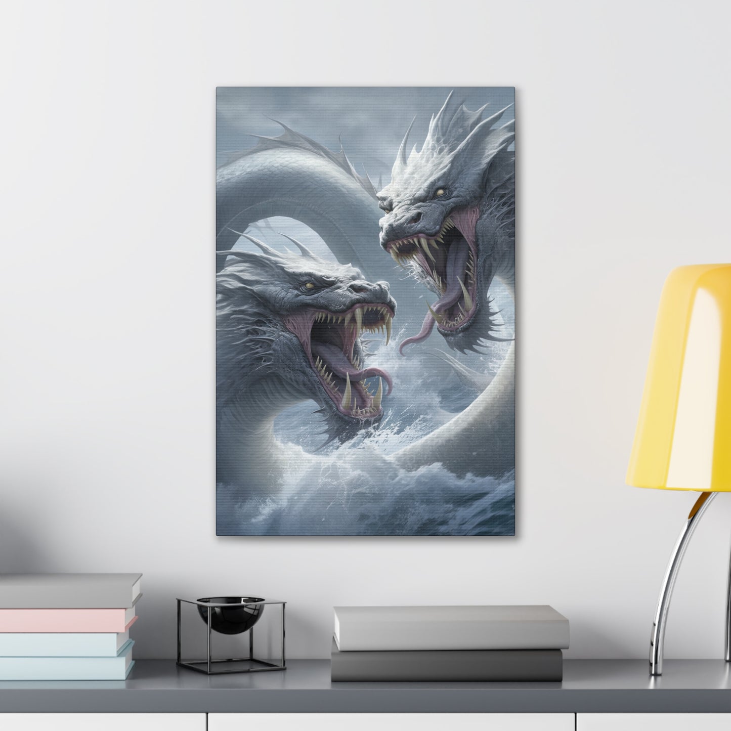 "Hectic Hydra" Canvas Stretched, 0.75" - Print