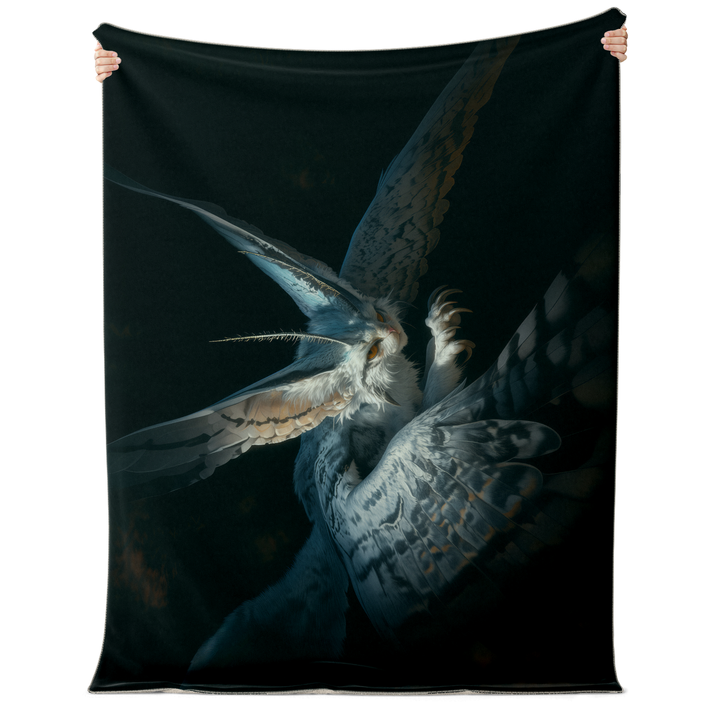 Shadowwing Prowler Premium Microfleece Blanket