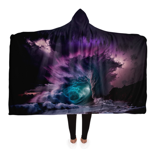 Tidal Dreams Hooded Blanket