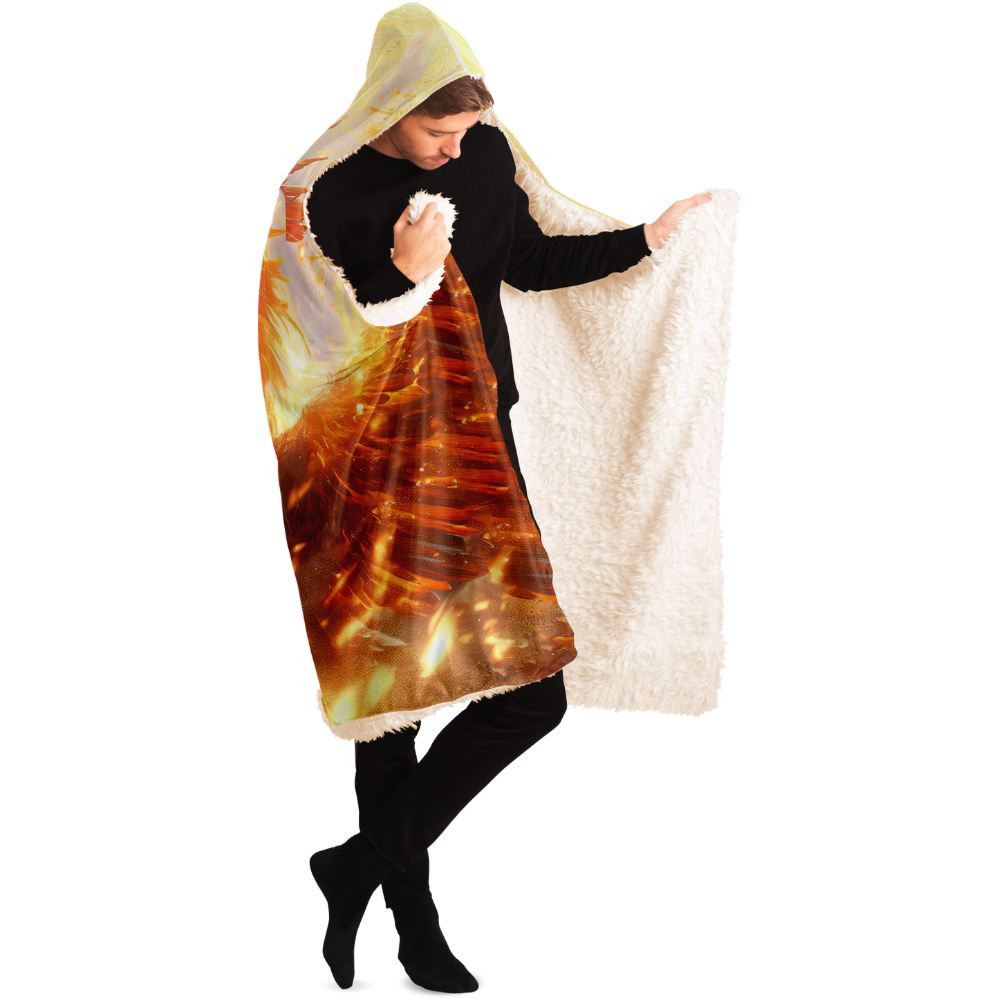 Phoenix Furnace Hooded Blanket