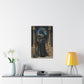 "Black Knight" Canvas Stretched, 0.75" - Print