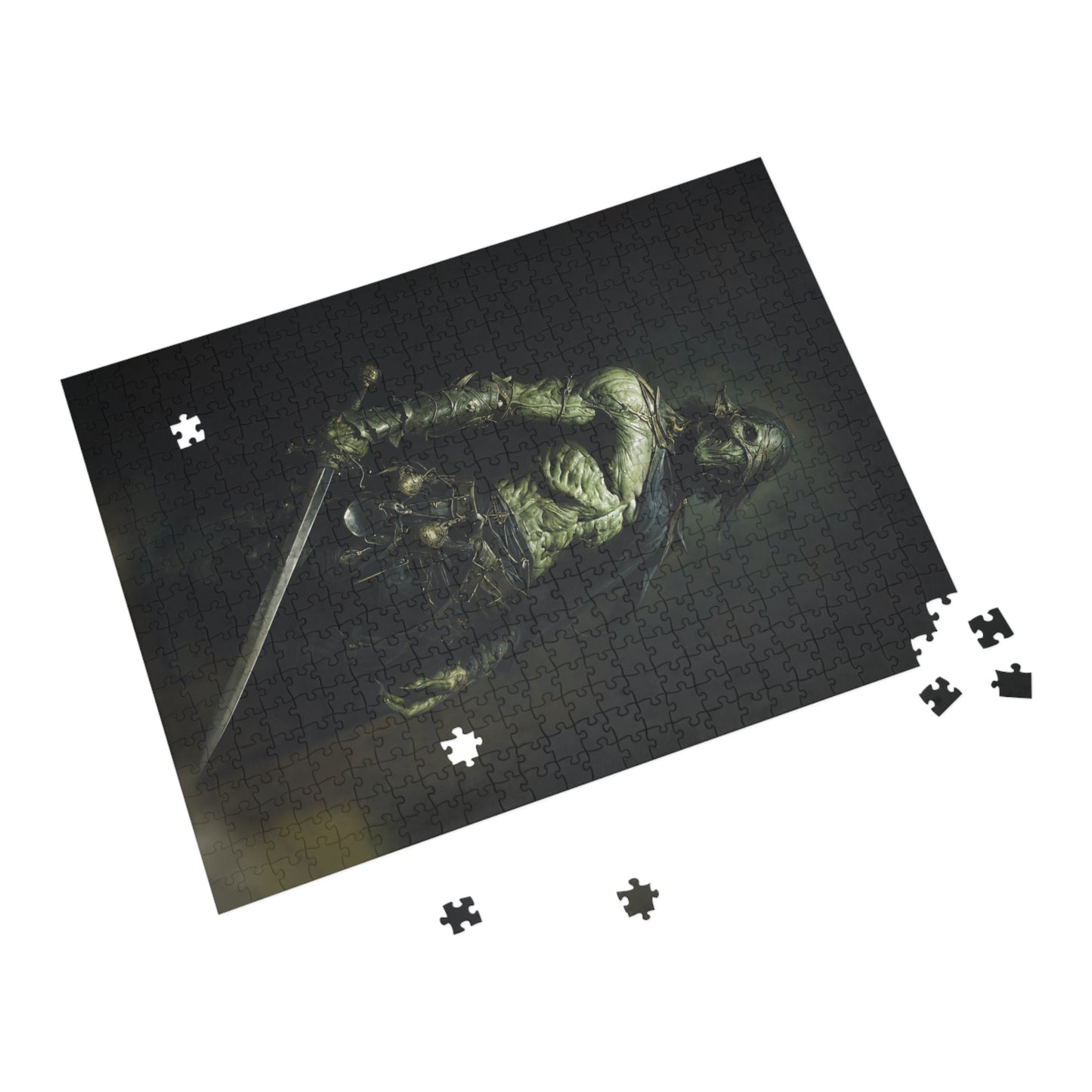 "Dark Elf (The Damned)" Puzzle (500, 1000-Piece)