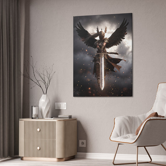 "Valkyrie Justice" Canvas Stretched, 0.75" - Print