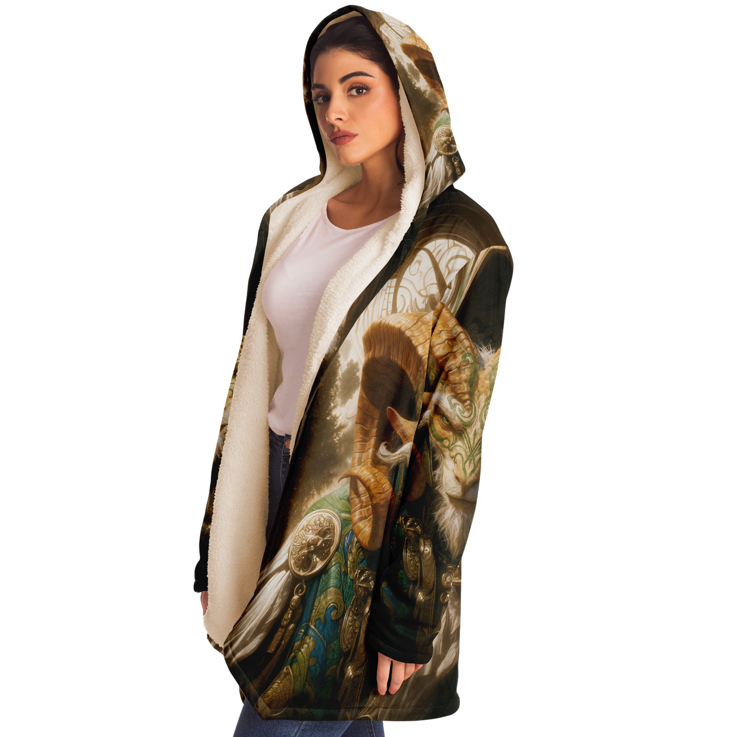 Double-Cross Cleric Microfleece Cloak