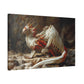 "Snowfire Dragon"  Canvas Stretched, 0.75" - Print