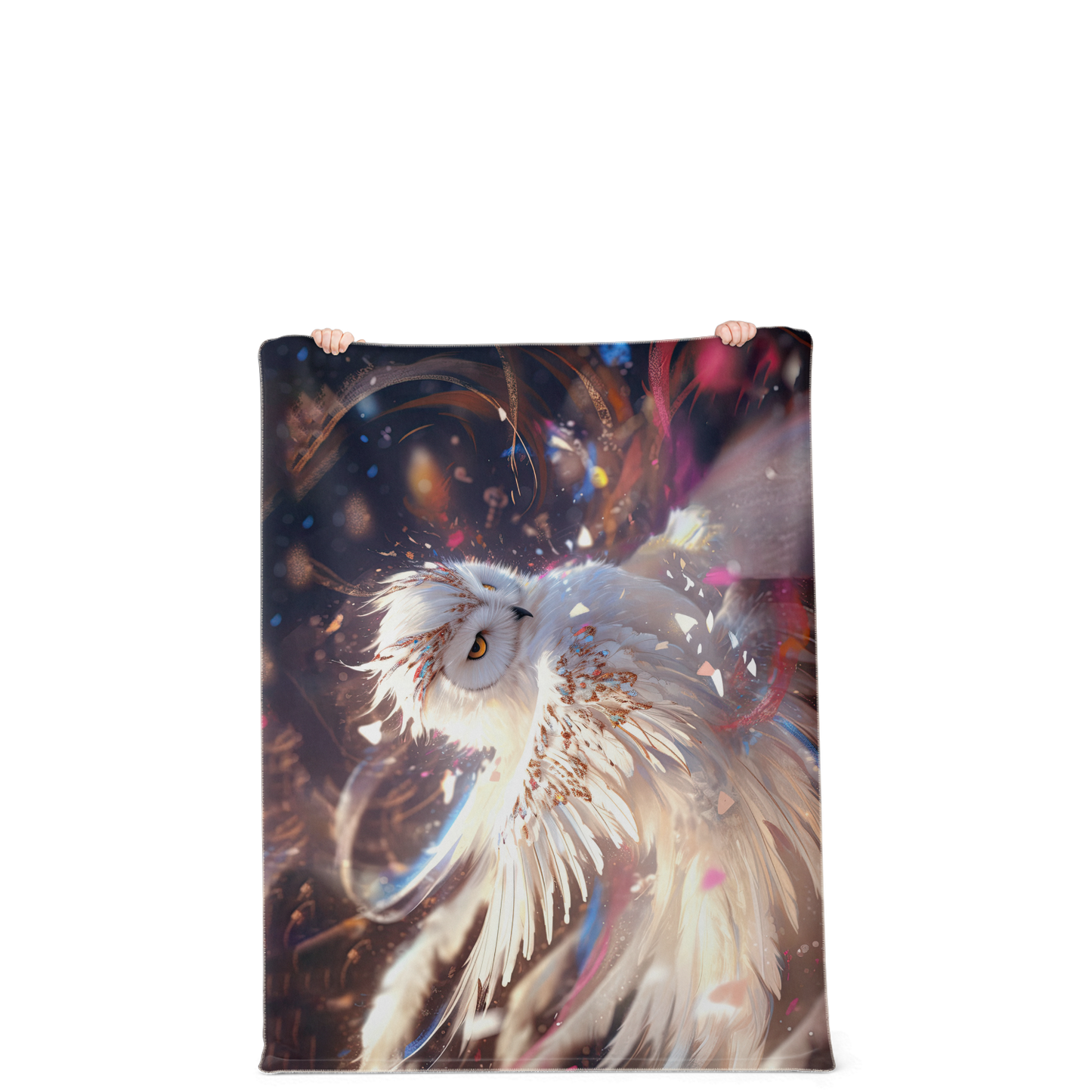 Owl Magic Premium Microfleece Blanket