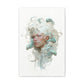 "White Medusa Queen" Canvas Stretched, 0.75" - Print