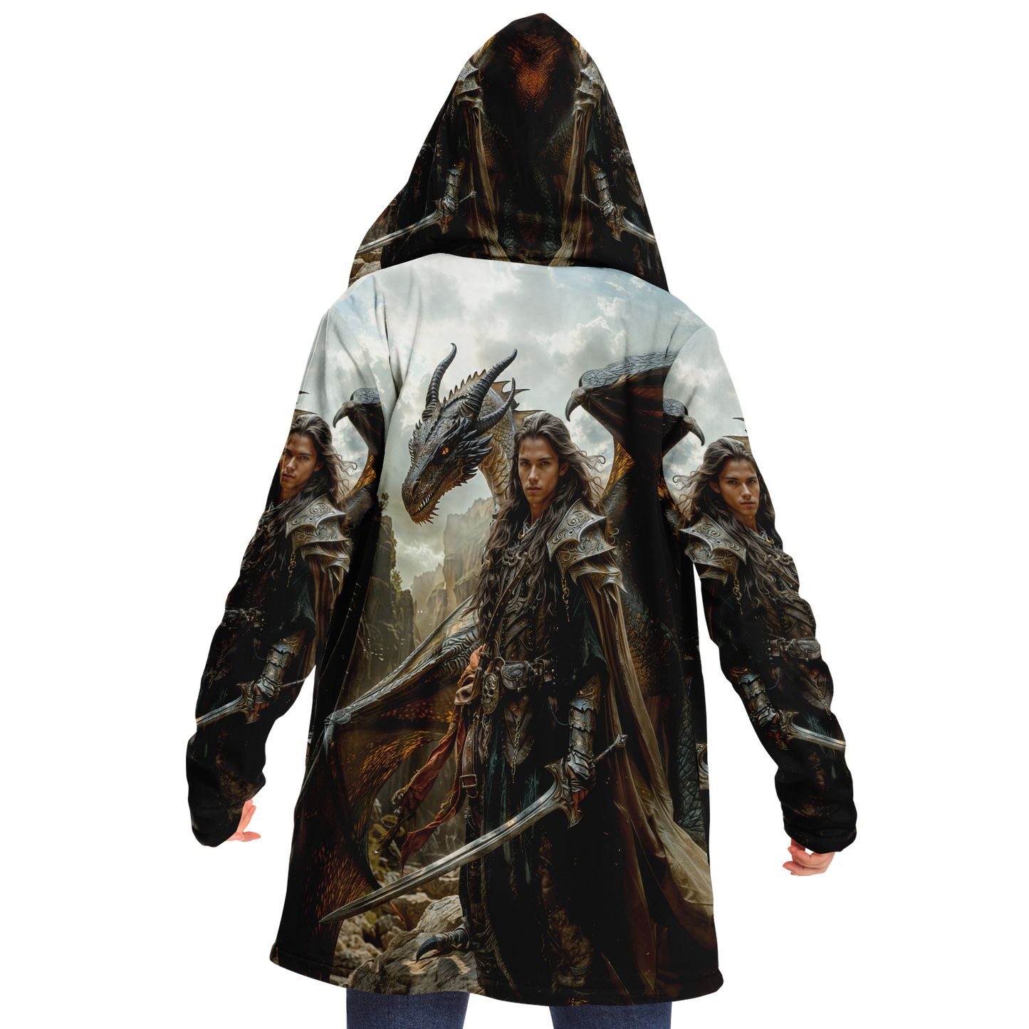 Oathbound by Fire and Steel Microfleece Cloak