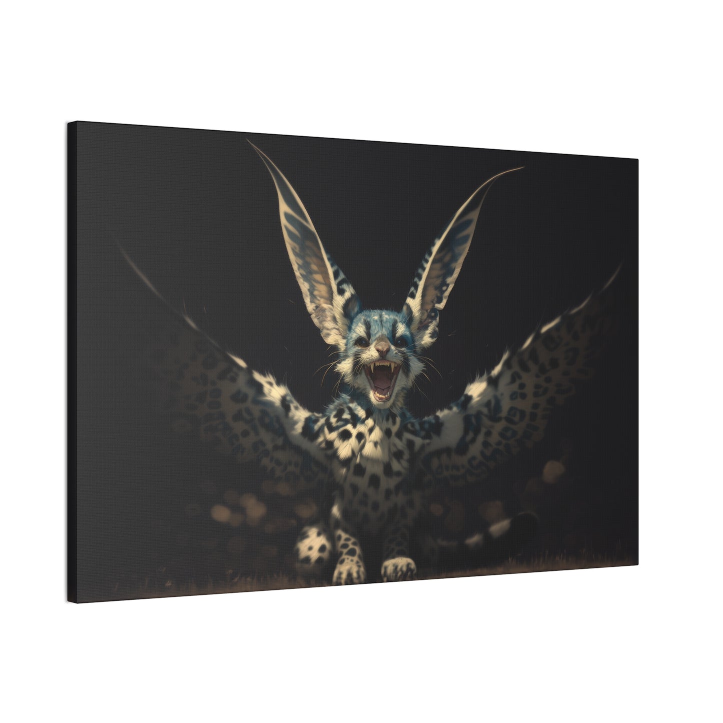 "Nightshades Fury"  Canvas Stretched, 0.75" - Print