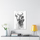 "Minotaur Viking Sketch" Canvas Stretched, 0.75" - Print