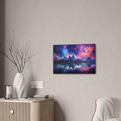 "Space Holiday"  Canvas Stretched, 0.75" - Print