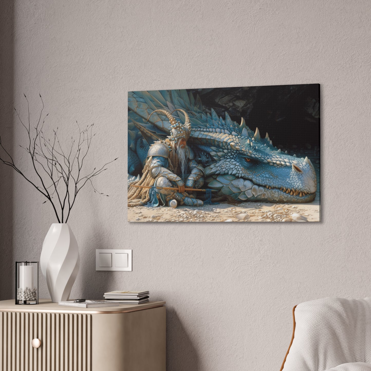 "Dragons Rest"  Canvas Stretched, 0.75" - Print