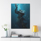 "Lord Of The Deep" Canvas Stretched, 0.75" - Print